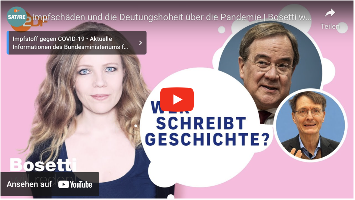 Impfschäden und die Deutungshoheit über die Pandemie!