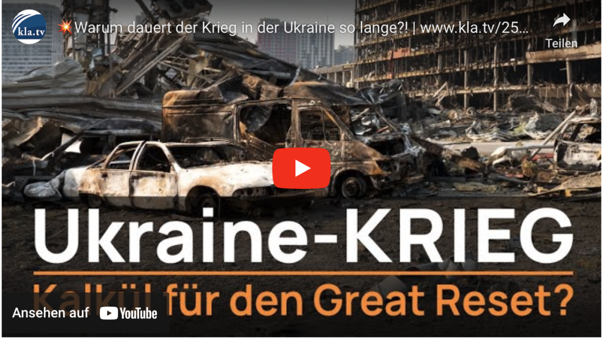 Warum dauert der Krieg in der Ukraine so lange?!