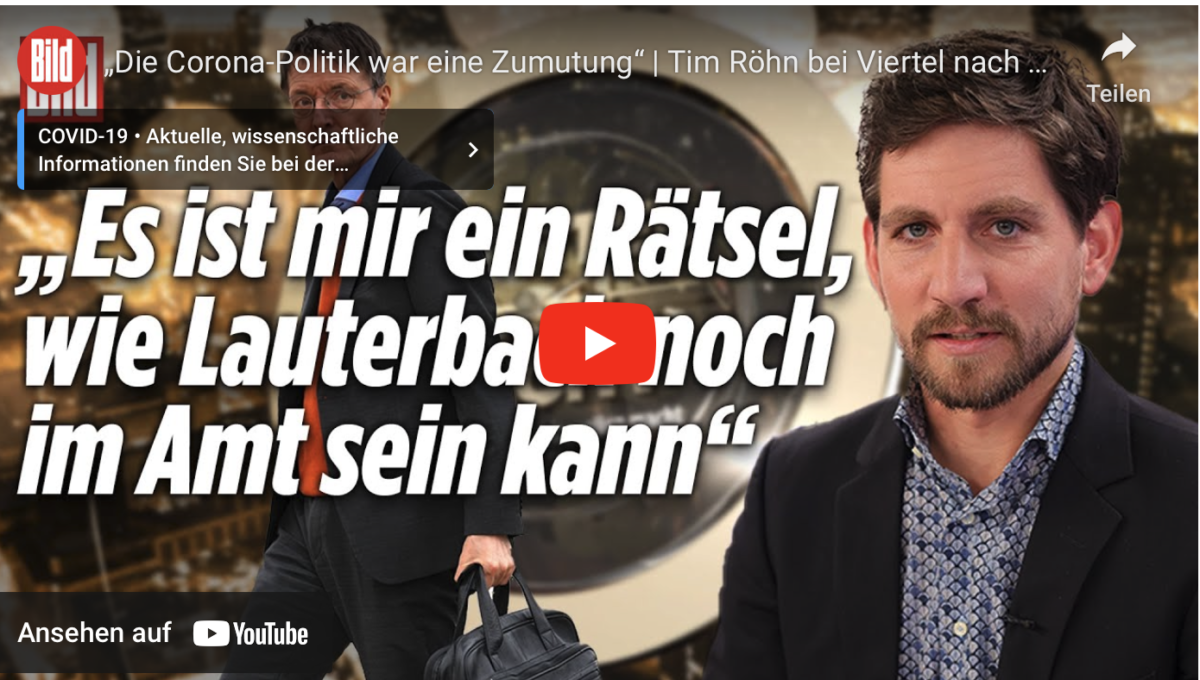 „Die Corona-Politik war eine Zumutung“!