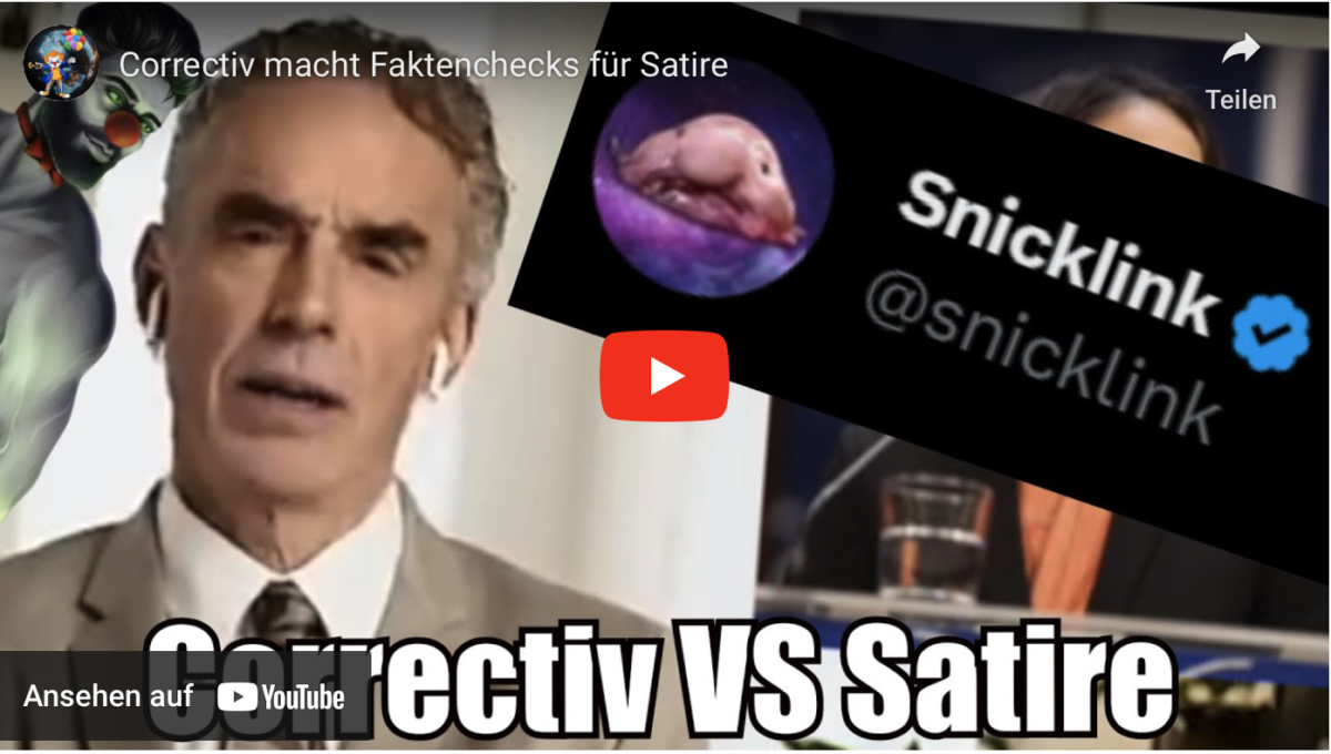 Correctiv macht Faktenchecks für Satire