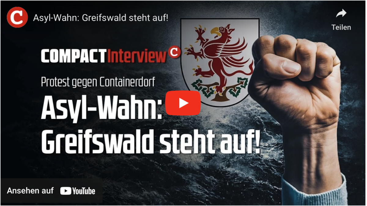Asyl-Wahn: Greifswald steht auf!