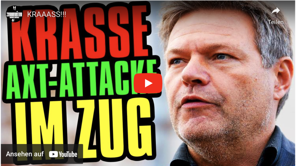 KRAAASS!!! Axtangriff im Zug auf Jugendliche!