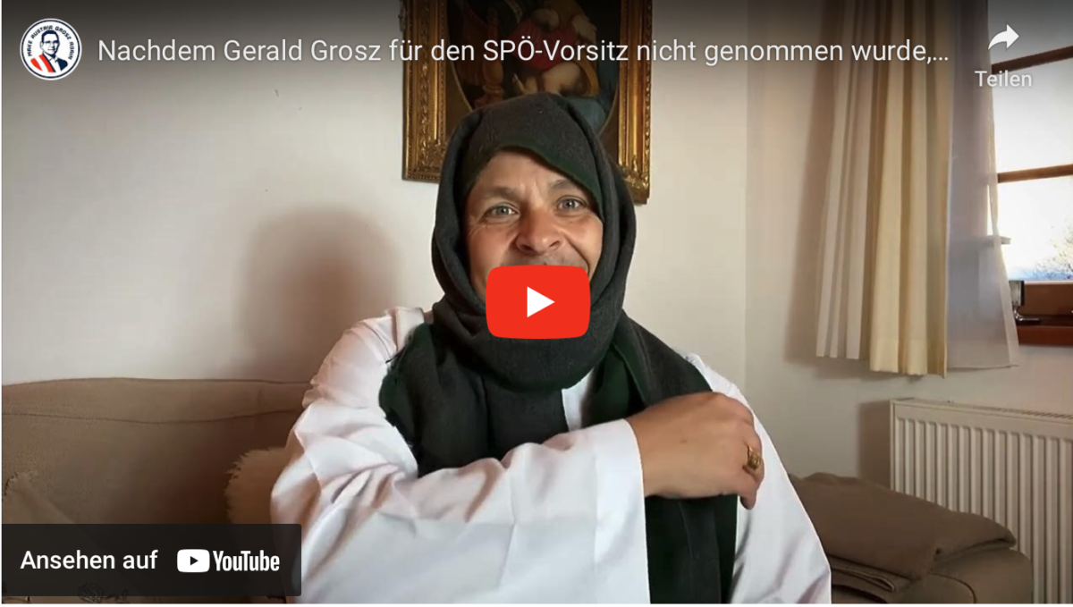 Nachdem Gerald Grosz für den SPÖ-Vorsitz nicht genommen wurde, kandidiert nun Aisha Gülülü! Satire