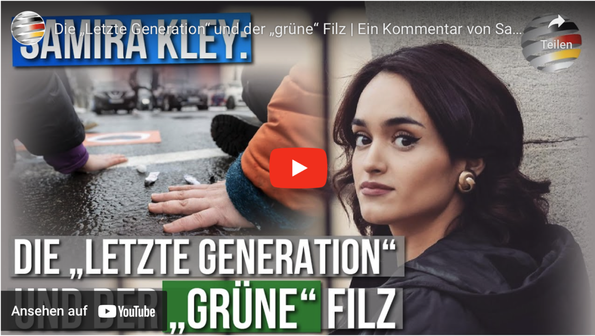 Die „Letzte Generation“ und der „grüne“ Filz