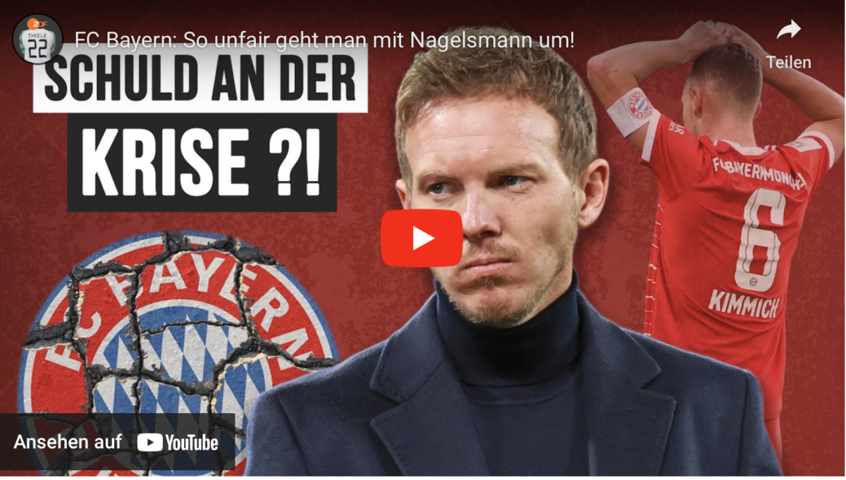 FC Bayern: So unfair geht man mit Nagelsmann um!