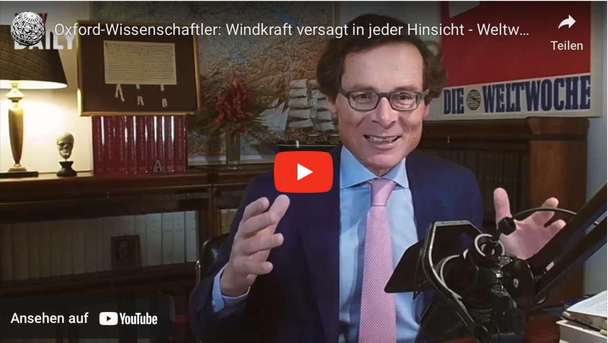 Oxford-Wissenschaftler: Windkraft versagt in jeder Hinsicht