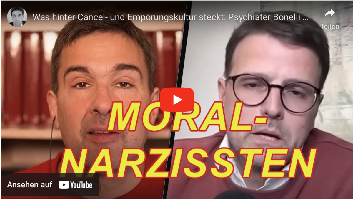 Was hinter Cancel- und Empörungskultur steckt: Psychiater Bonelli erklärt den moralischen Narzissmus