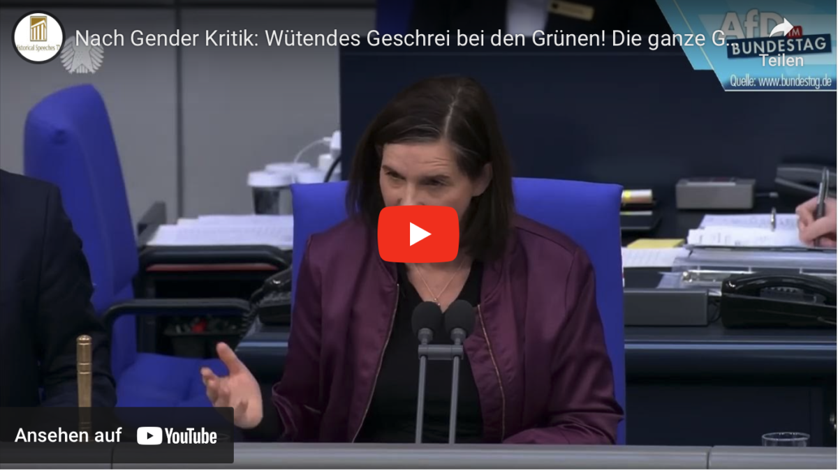 Nach Gender Kritik: Wütendes Geschrei bei den Grünen! Die ganze Geschichte | Skandal enthüllt