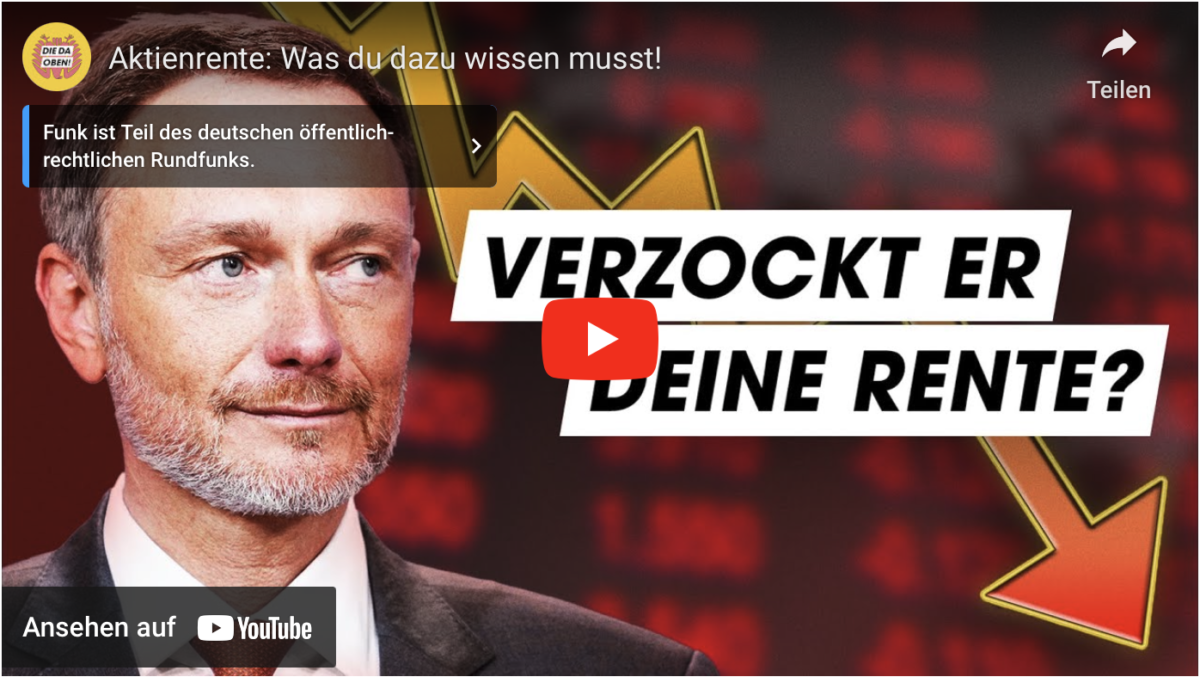 Aktienrente: Was du dazu wissen musst!