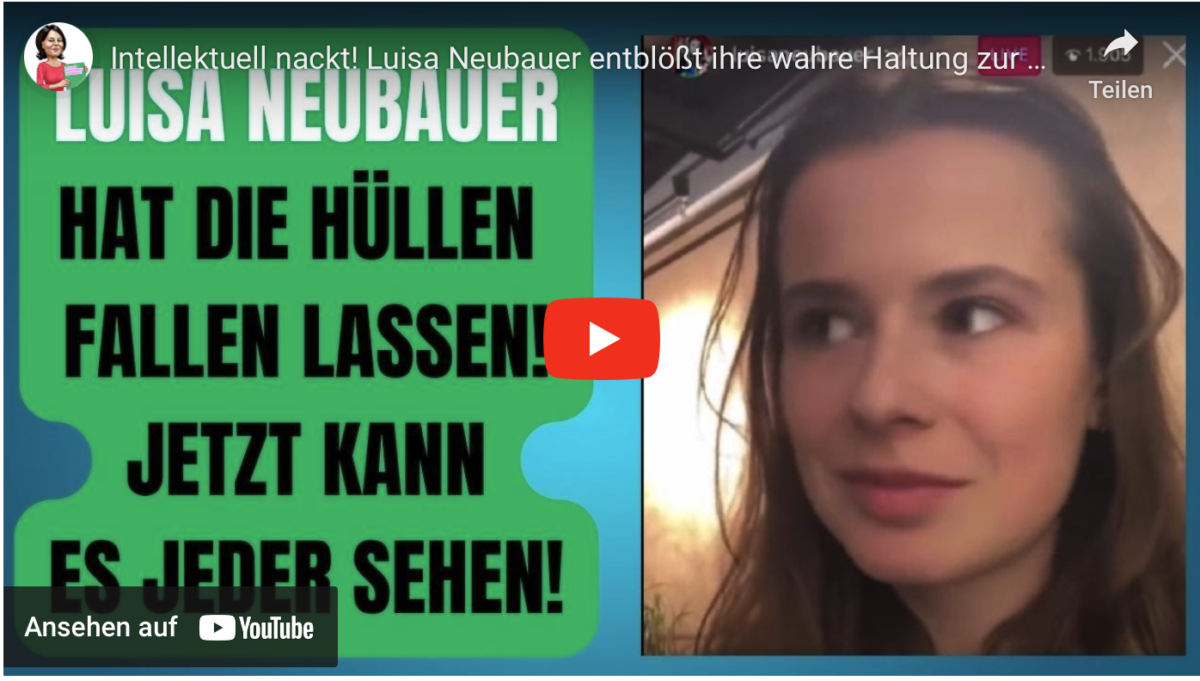 Intellektuell nackt! Luisa Neubauer entblößt ihre wahre Haltung zur Demokratie!
