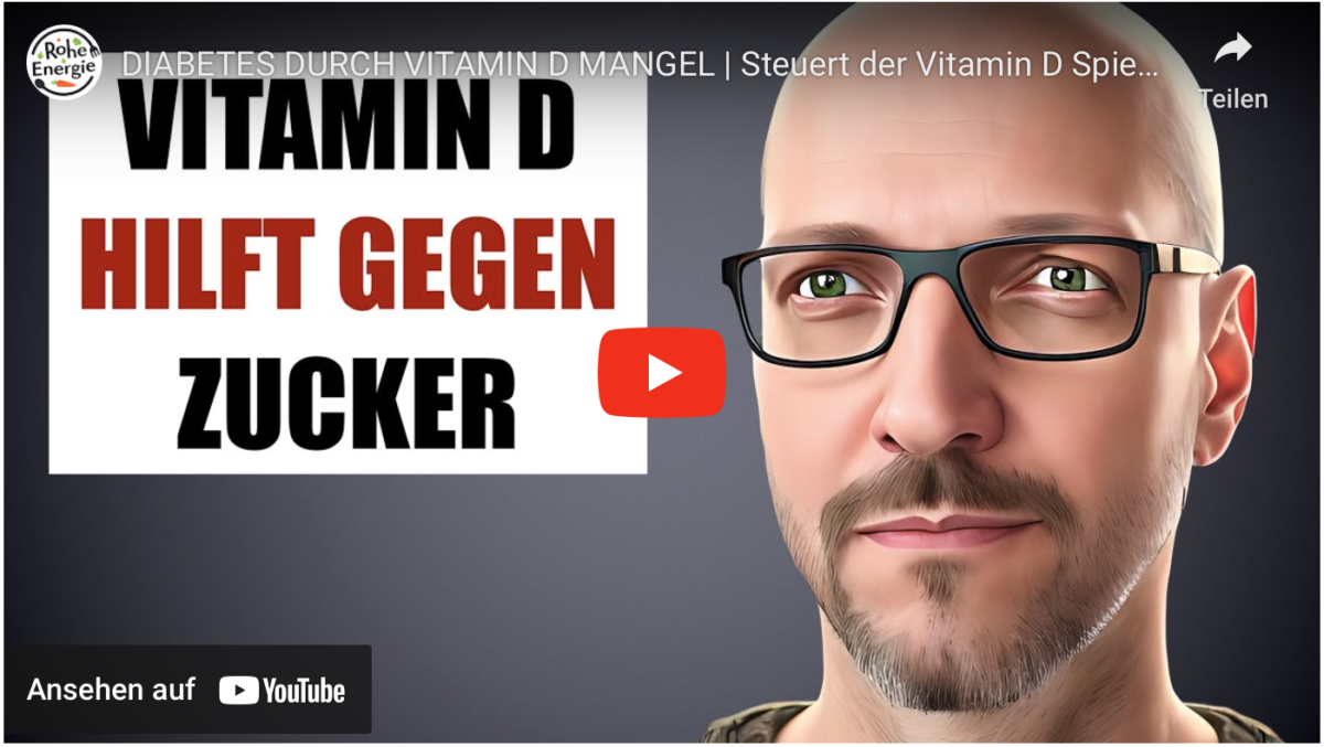 DIABETES DURCH VITAMIN D MANGEL | Steuert der Vitamin D Spiegel die Insulinresistenz?
