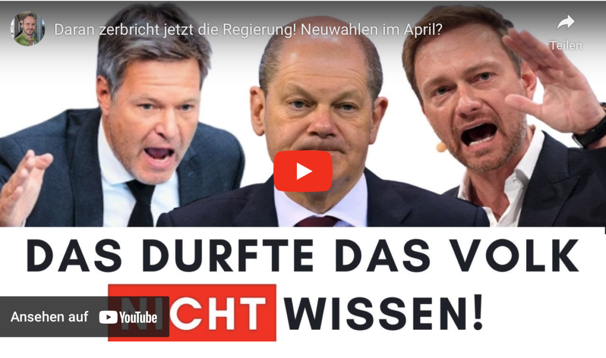Daran zerbricht jetzt die Regierung! Neuwahlen im April?
