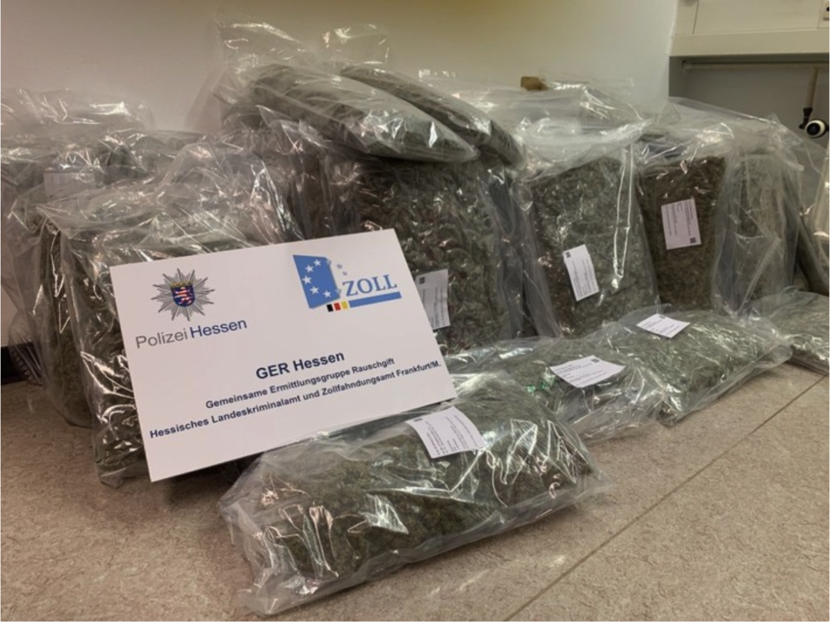 Verdacht des unerlaubten Handels mit Betäubungsmitteln: 4 Männer festgenommen // 47 Kilogramm Marihuana sichergestellt