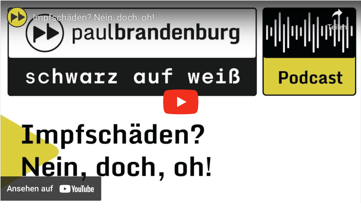 Impfschäden? Nein, doch, oh!