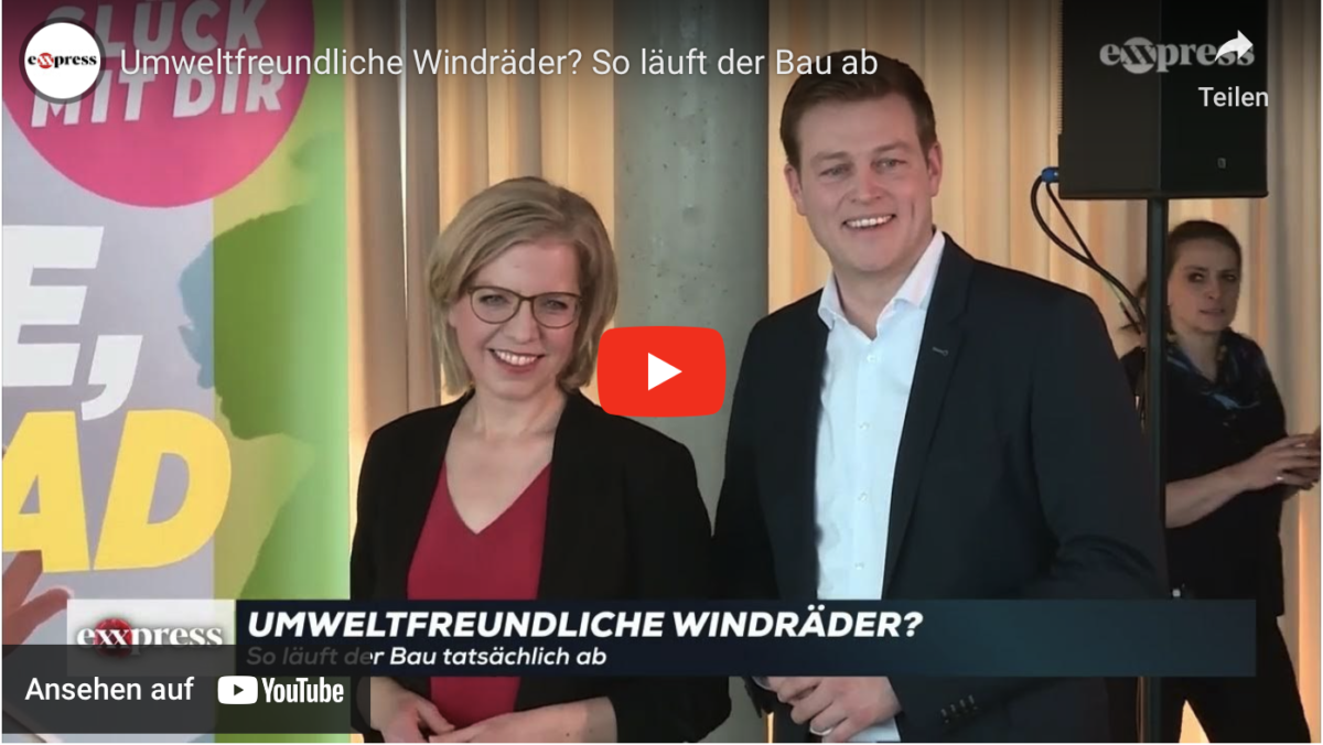 Umweltfreundliche Windräder? So läuft der Bau ab!