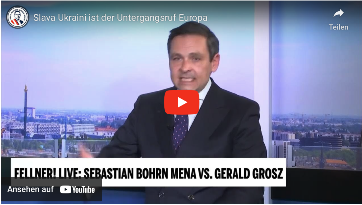 Slava Ukraini ist der Untergangsruf Europa!