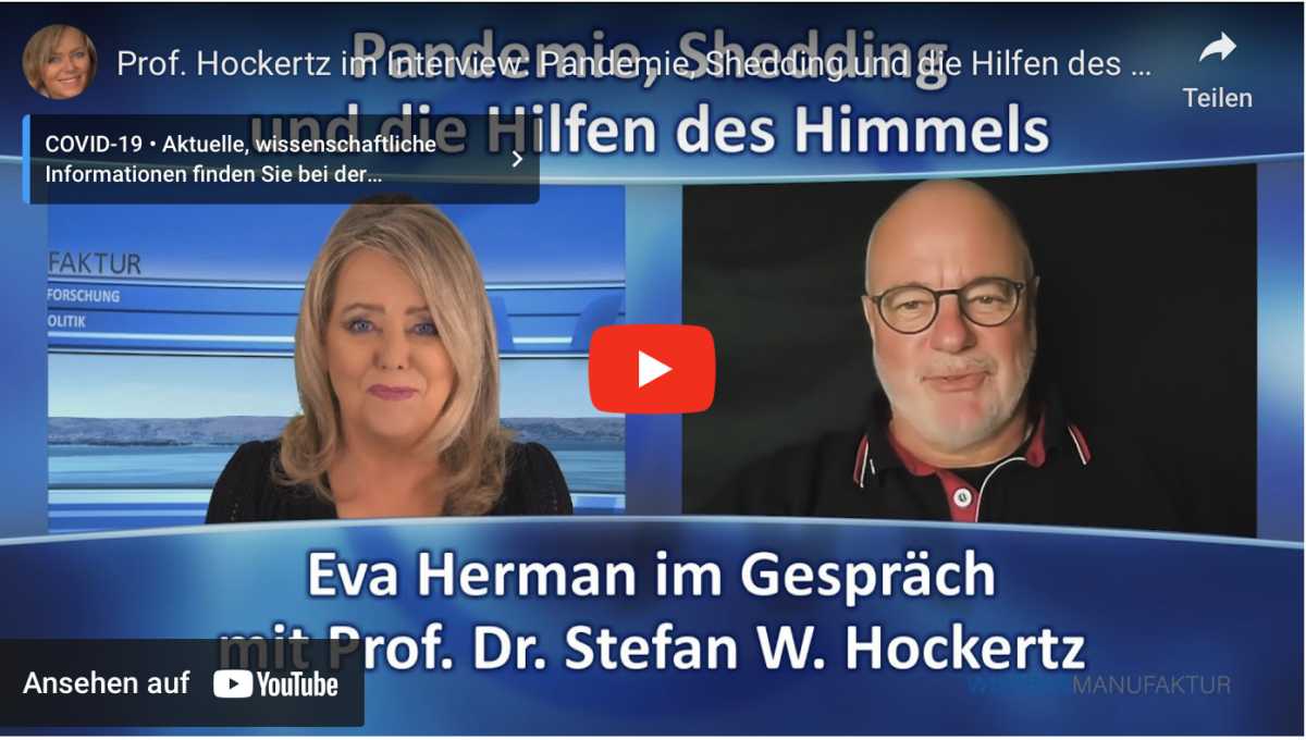 Prof. Hockertz im Interview: Pandemie, Shedding und die Hilfen des Himmels!