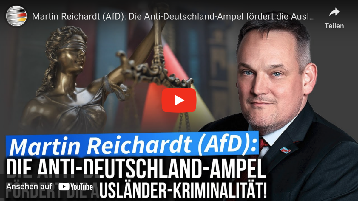 Die Anti-Deutschland-Ampel fördert die Ausländer-Kriminalität!
