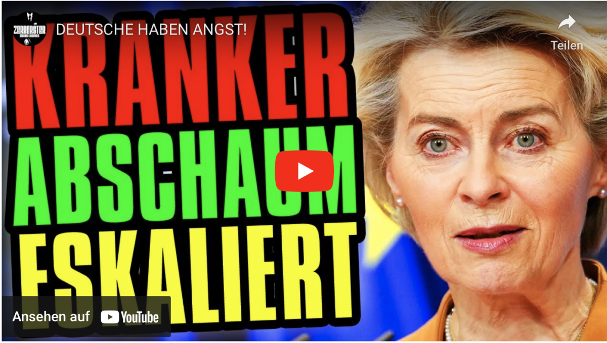 DEUTSCHE HABEN ANGST!