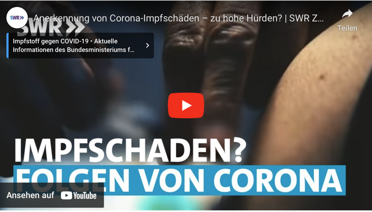 Anerkennung von Corona-Impfschäden – zu hohe Hürden?