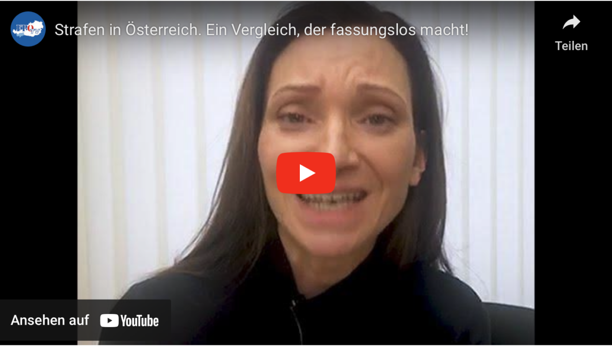 Strafen in Österreich. Ein Vergleich, der fassungslos macht!