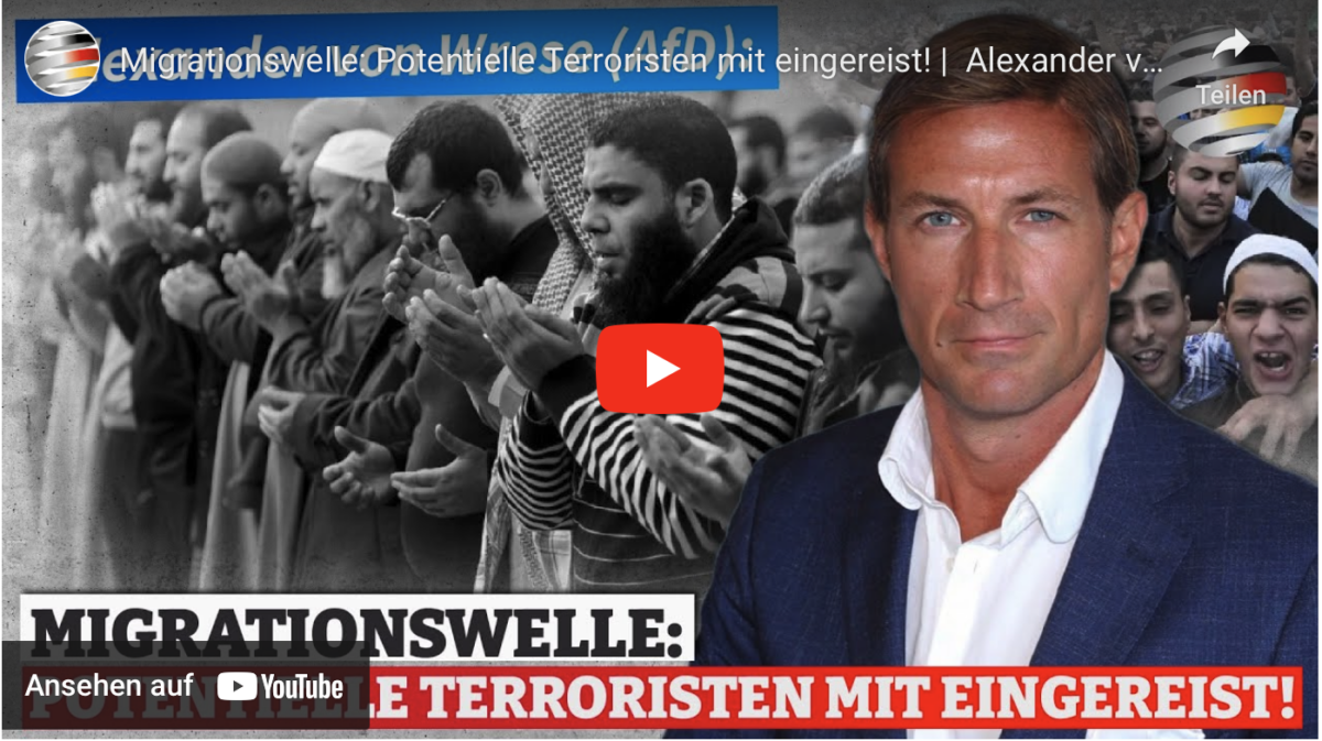 Migrationswelle: Potentielle Terroristen mit eingereist!