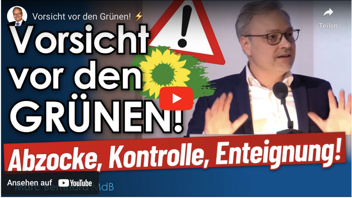 Vorsicht vor den Grünen!