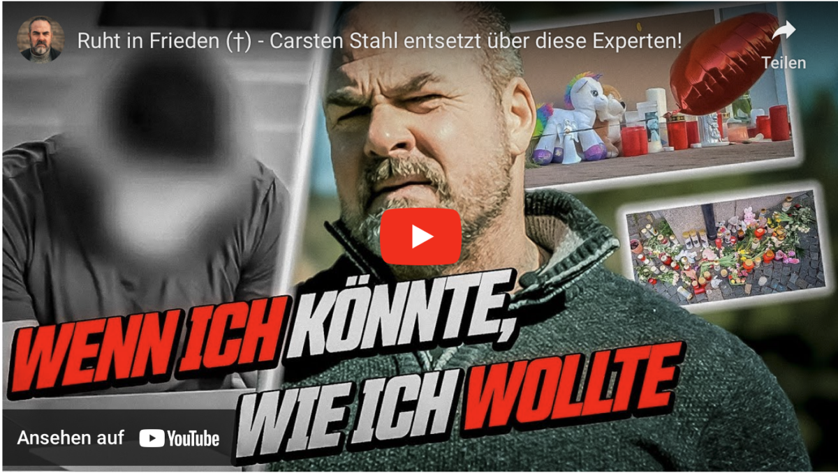 Ruht in Frieden (†) – Carsten Stahl entsetzt über diese Experten!