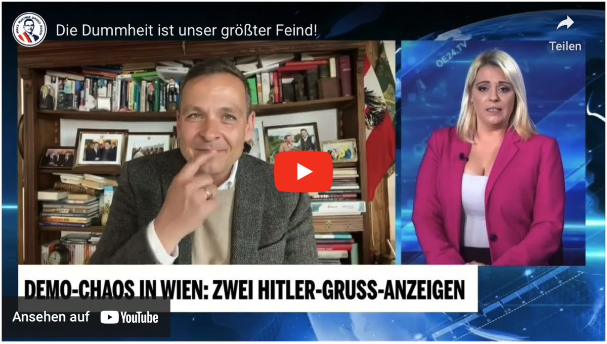 Die Dummheit ist unser größter Feind!