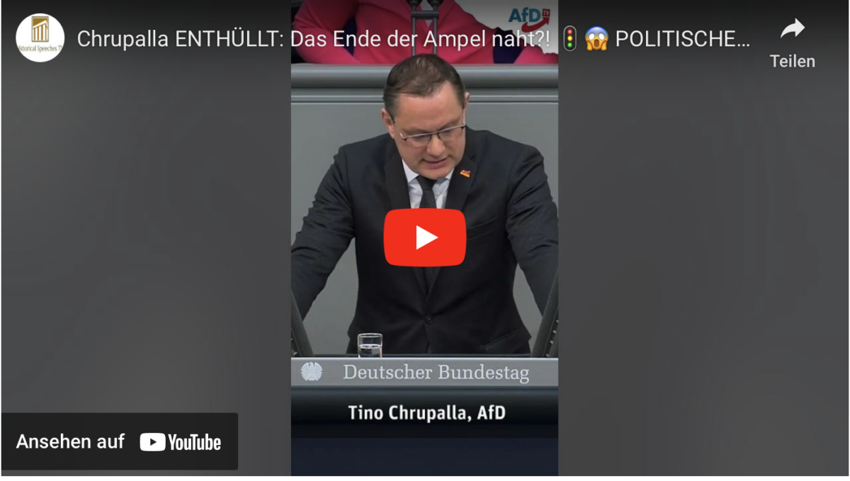 Chrupalla ENTHÜLLT: Das Ende der Ampel naht?! 🚦😱 POLITISCHES BEBEN in Deutschland!