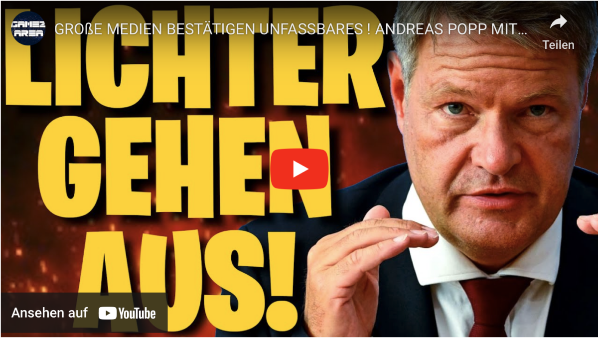 GROßE MEDIEN BESTÄTIGEN UNFASSBARES ! ANDREAS POPP MIT EINER HIOBS-VERMUTUNG !