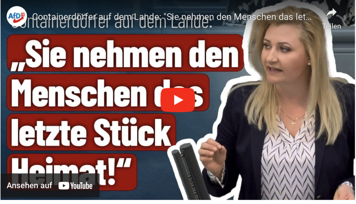 Containerdörfer auf dem Lande: „Sie nehmen den Menschen das letzte Stück Heimat!“