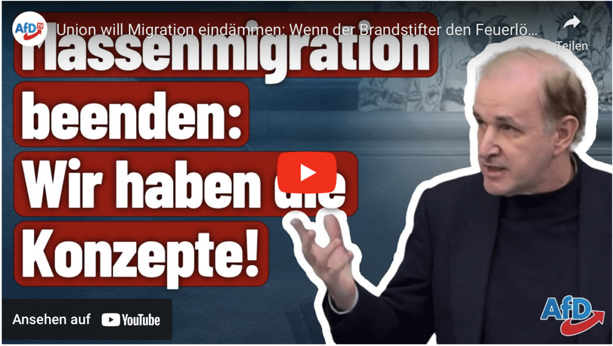 Union will Migration eindämmen: Wenn der Brandstifter den Feuerlöscher sucht!