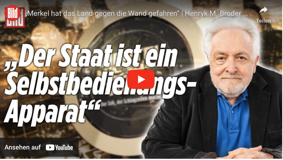 „Merkel hat das Land gegen die Wand gefahren“