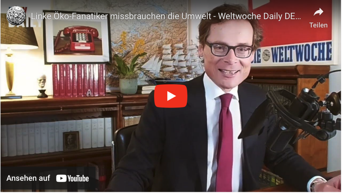 Linke Öko-Fanatiker missbrauchen die Umwelt!