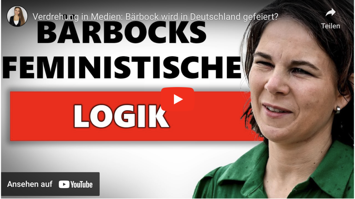 Verdrehung in Medien: Bärbock wird in Deutschland gefeiert?