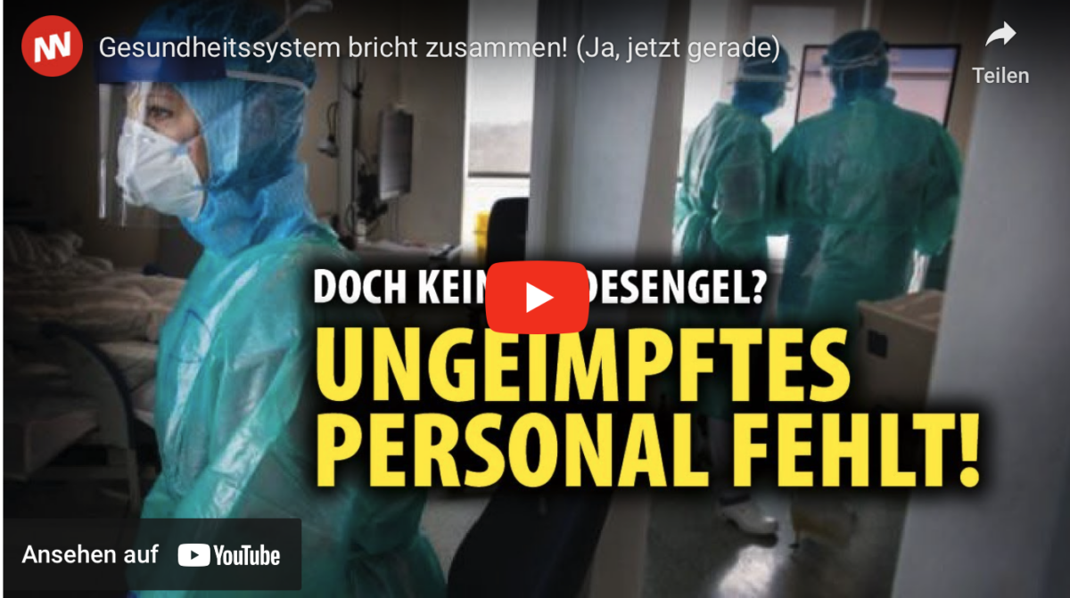 Gesundheitssystem bricht zusammen! (Ja, jetzt gerade)
