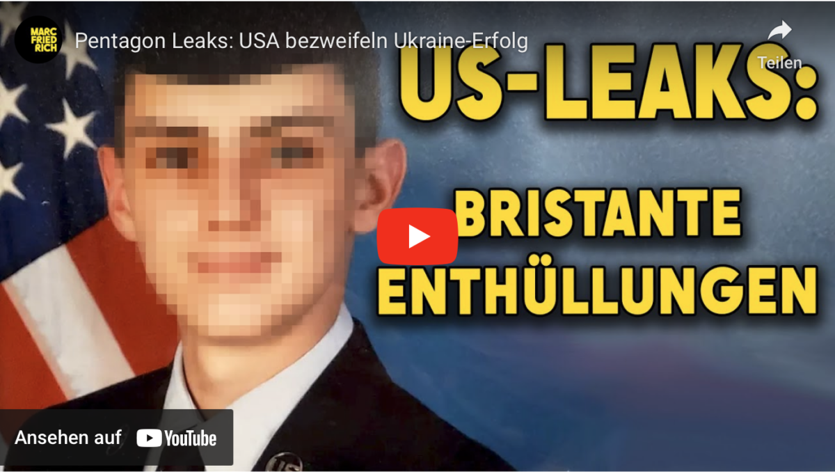 Pentagon Leaks: USA bezweifeln Ukraine-Erfolg!