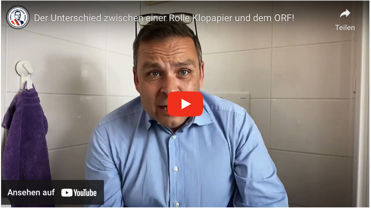 Der Unterschied zwischen einer Rolle Klopapier und dem ORF!