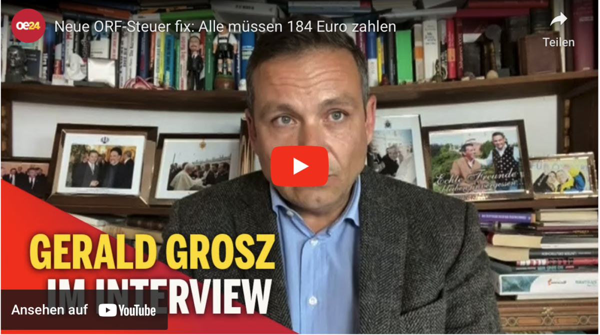 Neue ORF-Steuer fix: Alle müssen 184 Euro zahlen!