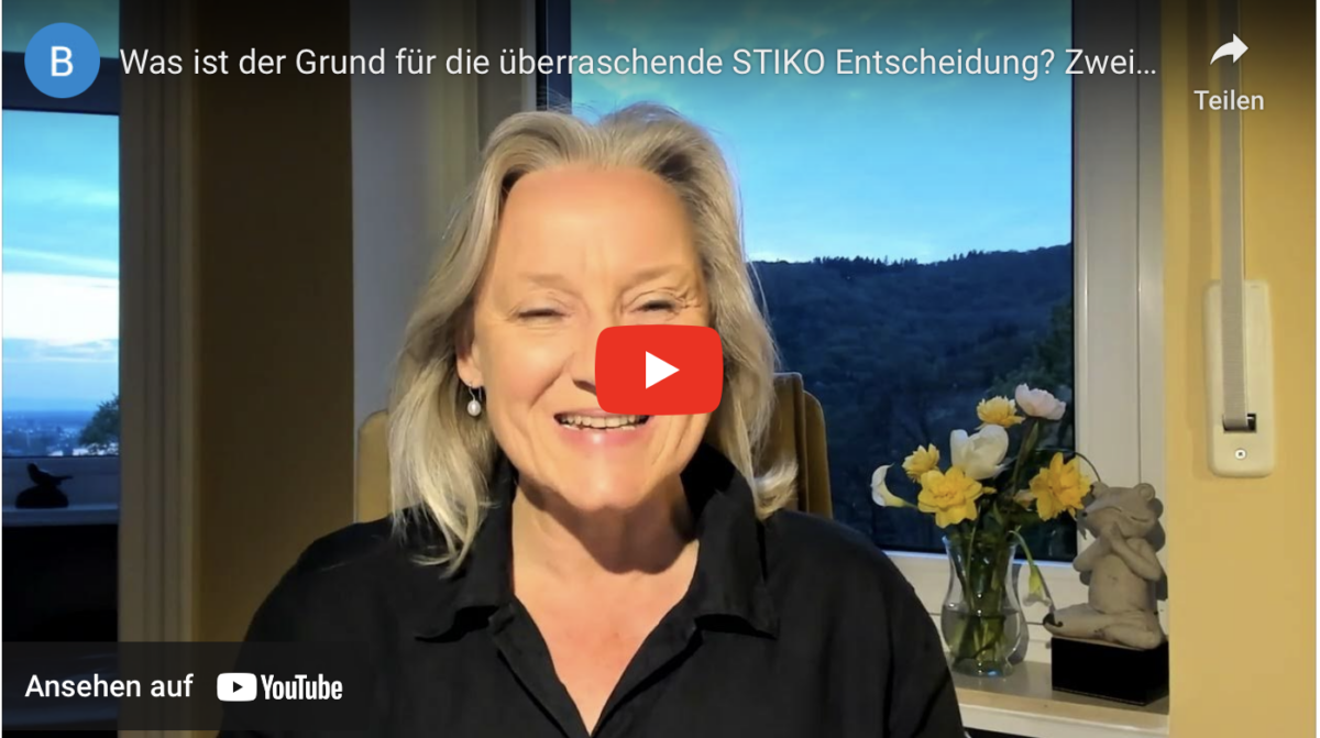 Was ist der Grund für die überraschende STIKO Entscheidung? Zweites Video von Beate Bahner 28.4.2023