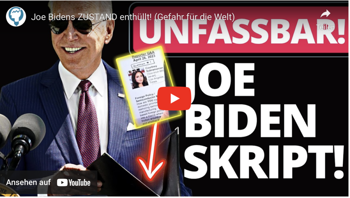Joe Bidens ZUSTAND enthüllt! (Gefahr für die Welt)