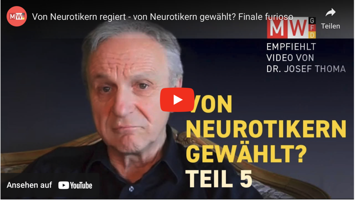 Von Neurotikern regiert – von Neurotikern gewählt? Finale furioso
