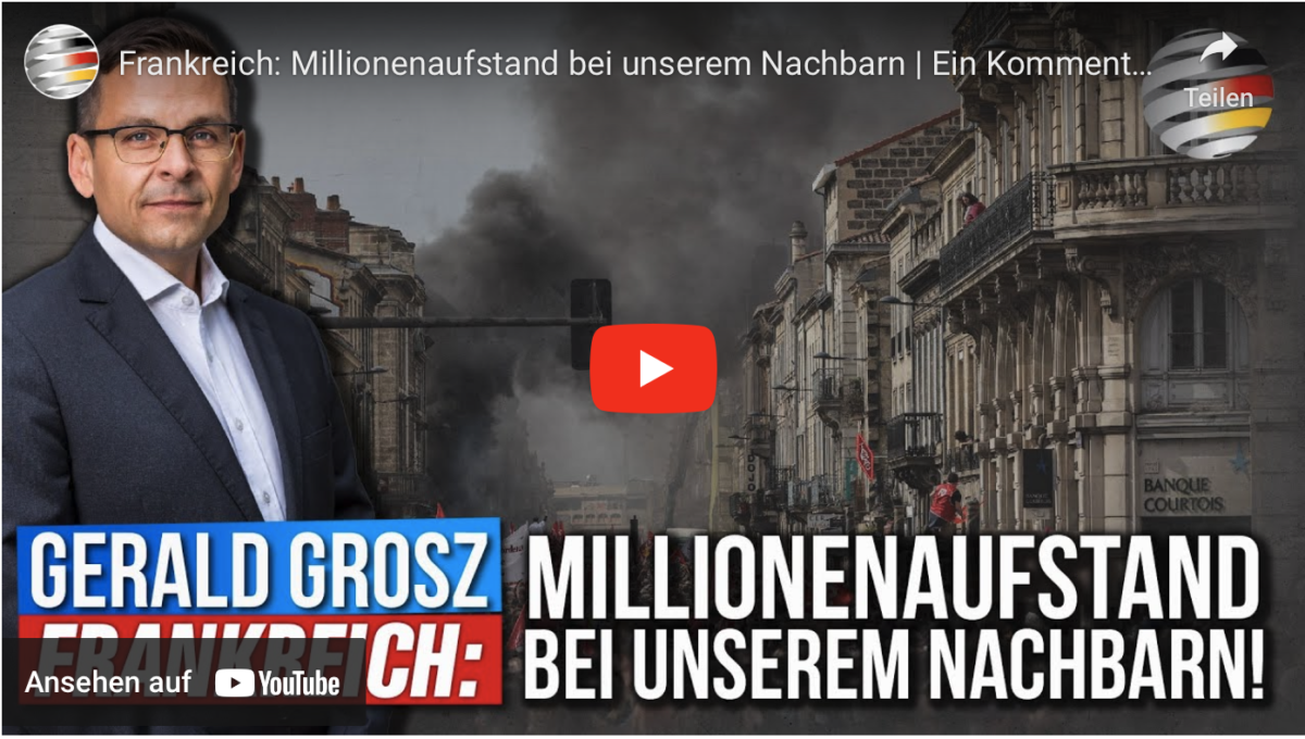 Frankreich: Millionenaufstand bei unserem Nachbarn