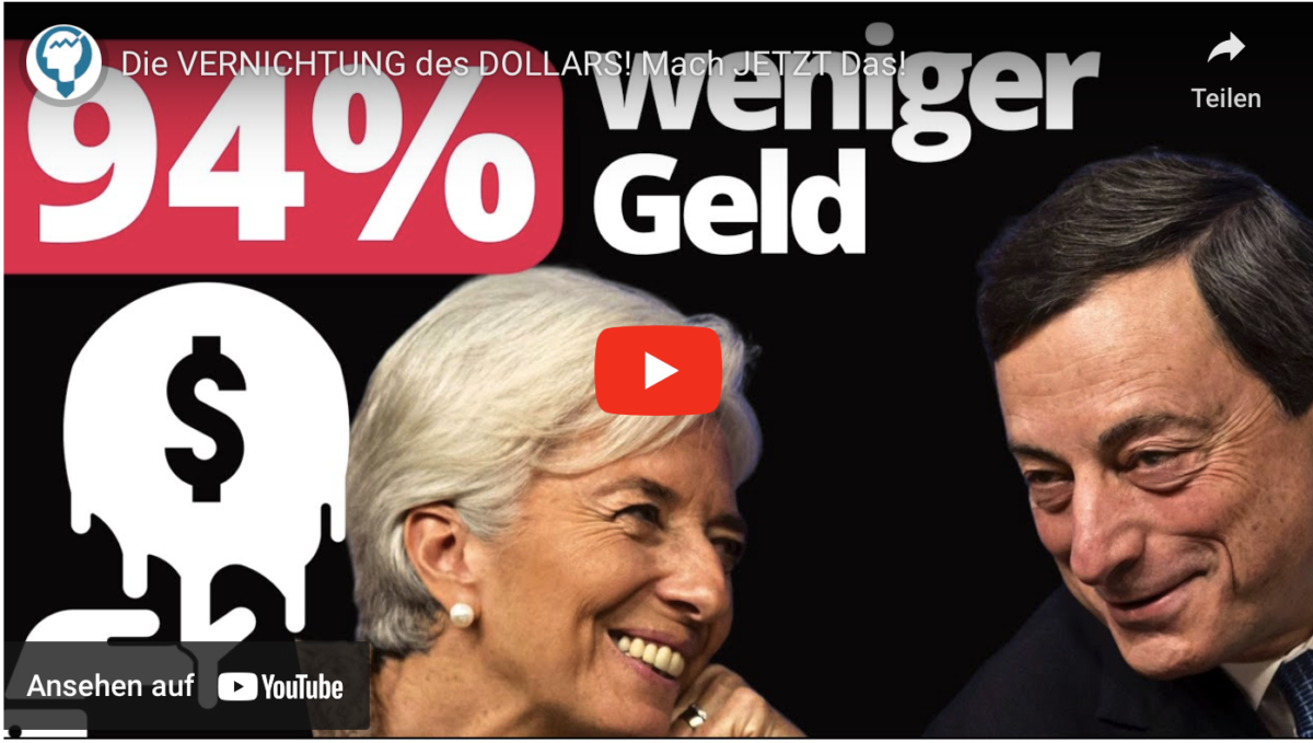 Die VERNICHTUNG des DOLLARS! Mach JETZT Das!