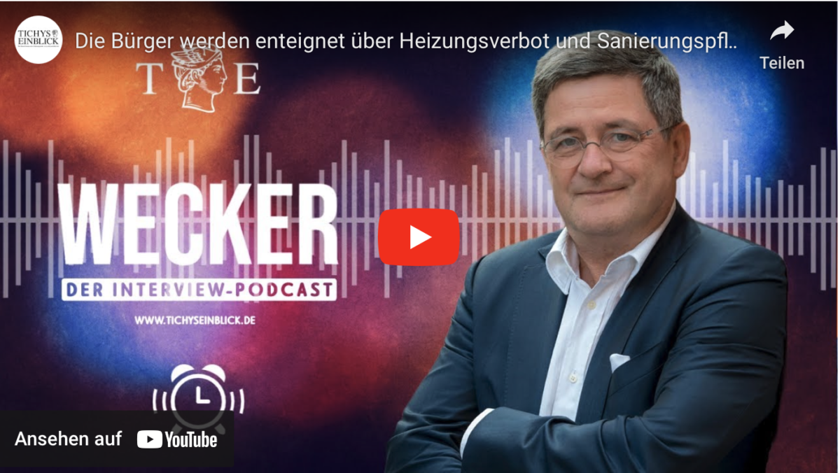 Die Bürger werden enteignet über Heizungsverbot und Sanierungspflicht!