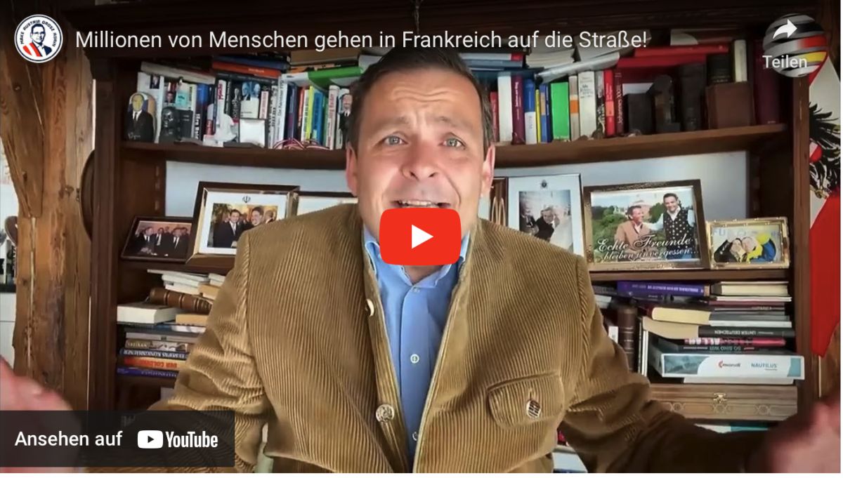 Millionen von Menschen gehen in Frankreich auf die Straße!