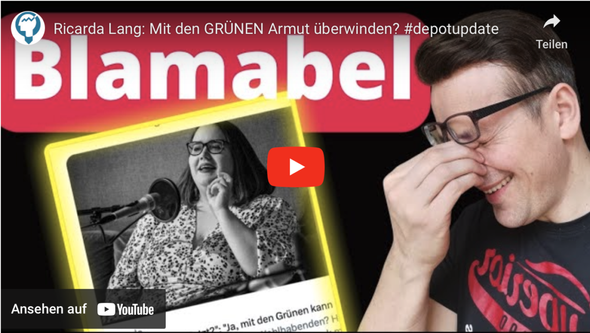 Ricarda Lang: Mit den GRÜNEN Armut überwinden? #depotupdate