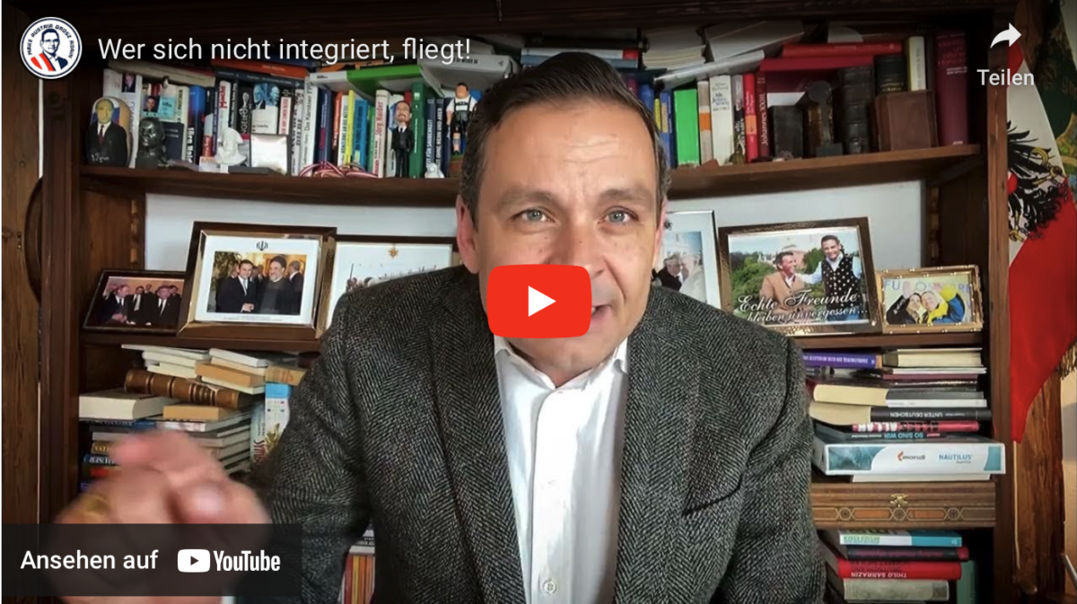 Wer sich nicht integriert, fliegt!