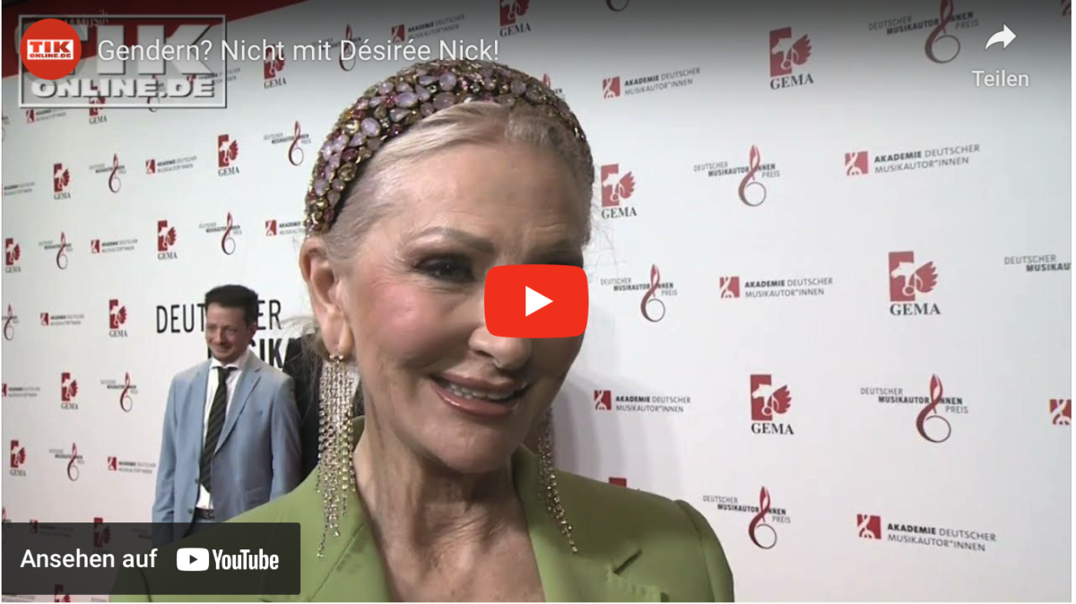 Gendern? Nicht mit Désirée Nick!